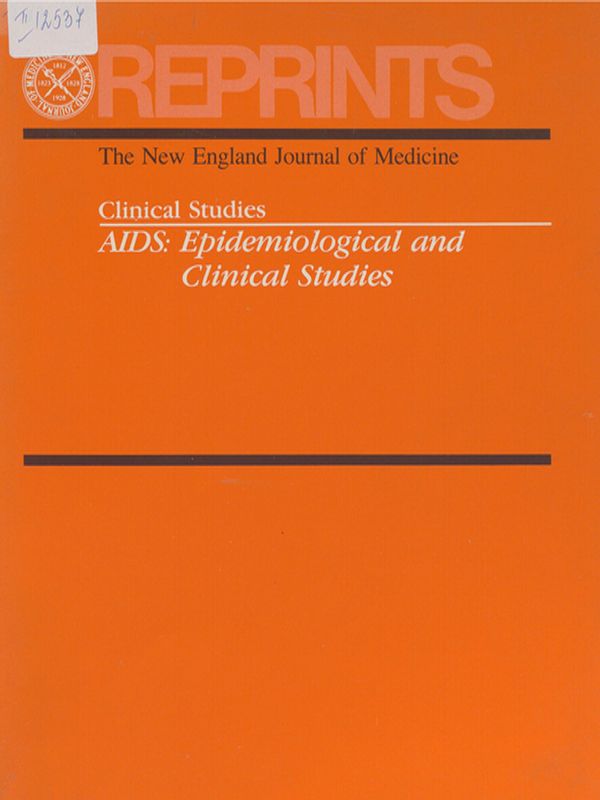 AIDS : Epidemiological and clinical studies