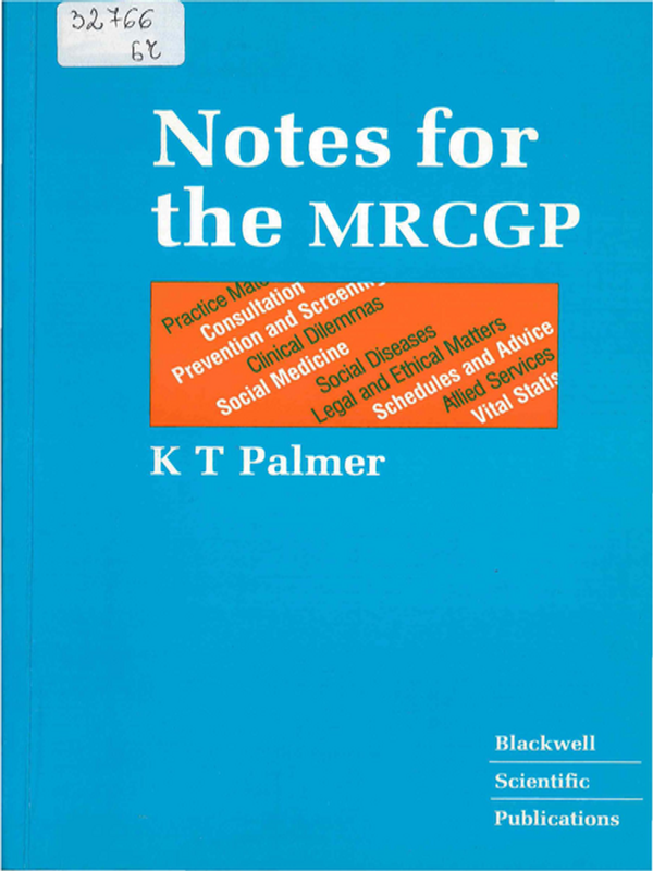 Notes for the MRCGP