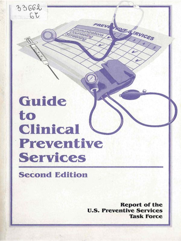 Guide to clinical preventive services