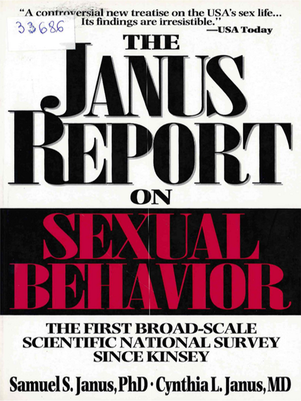 The Janus Report on Sexual Behavior