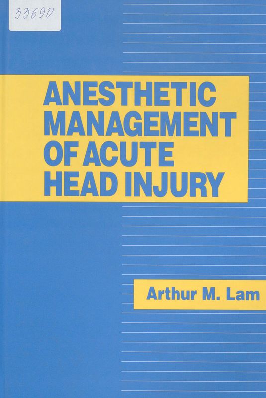 Anesthetic Management of Acute Head Injury