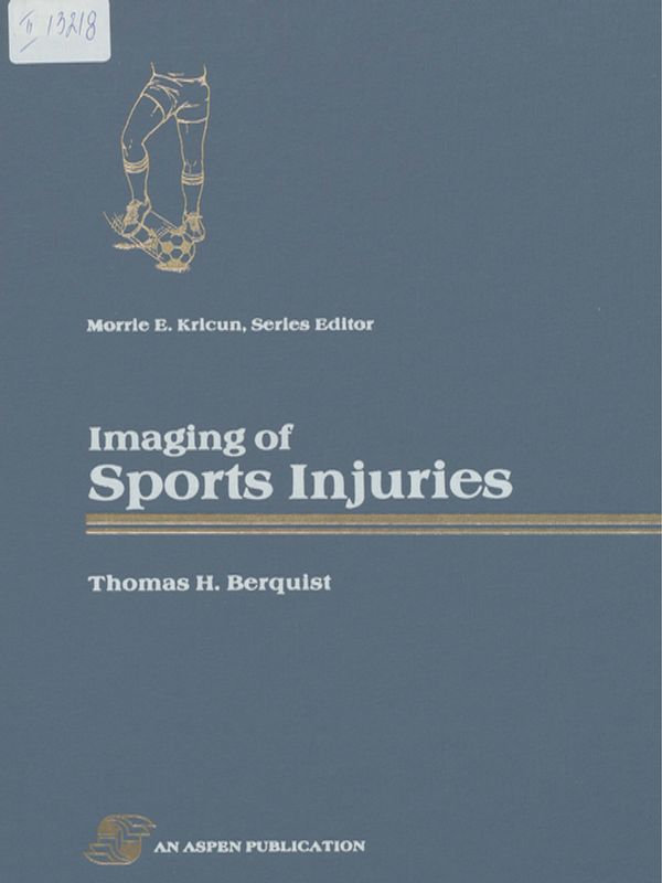 Imaging of sports injuries