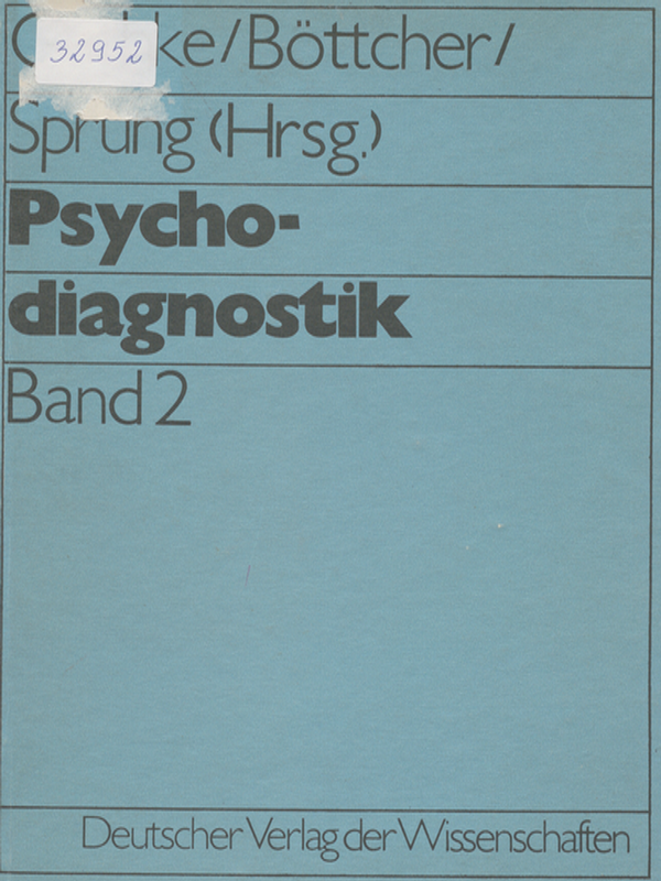 Psychodiagnostik
