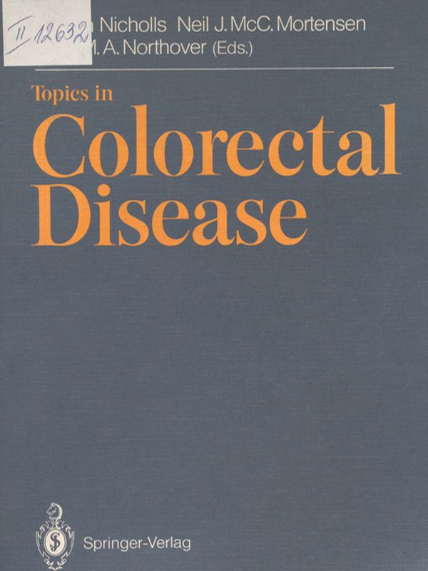 Topics in colorectal disease