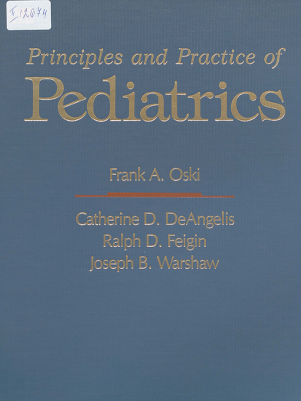 Principles and Practice of Pediatrics