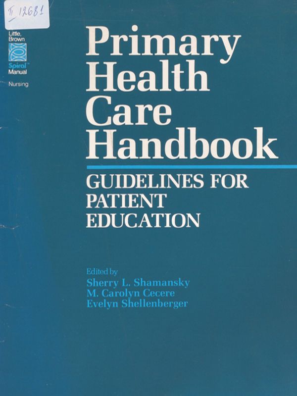 Primary Health Care Handbook