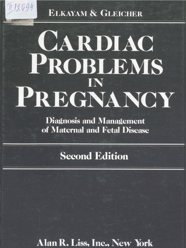 Cardiac problems in pregnancy