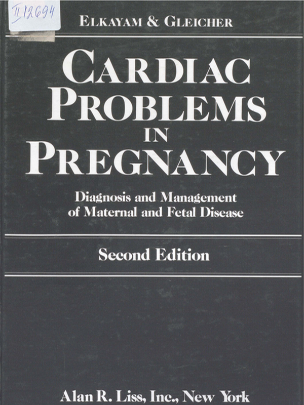 Cardiac problems in pregnancy