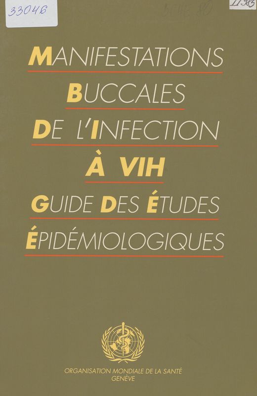 Manifestations Buccales de l'Infection a VIH