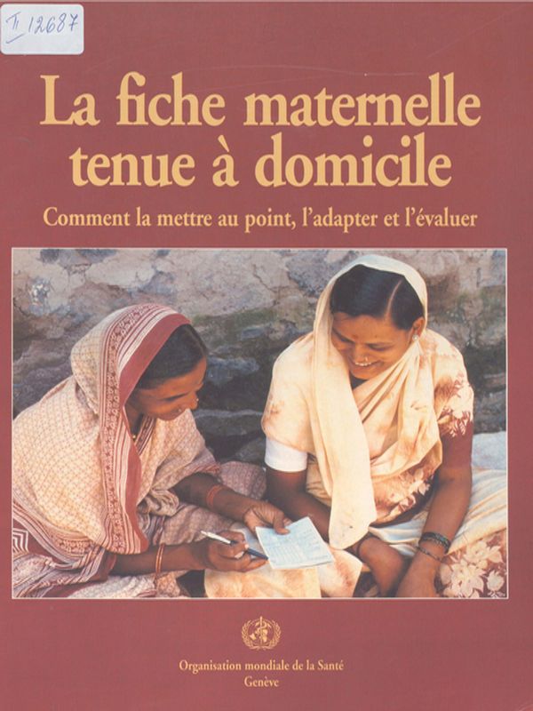La Fiche Maternelle Tenue a Domicile
