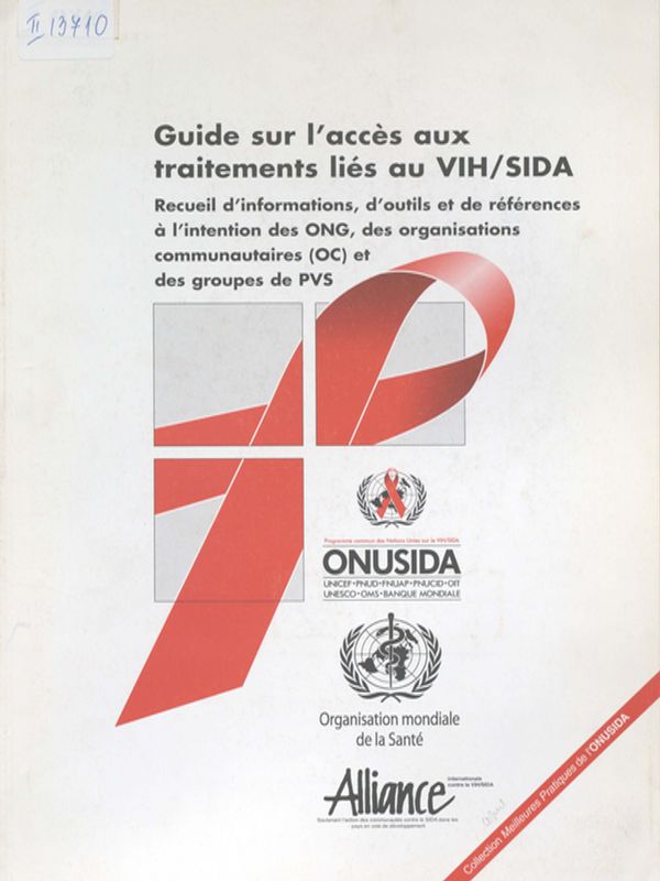Guide sur l`acces aux traitements lies au VIH/SIDA