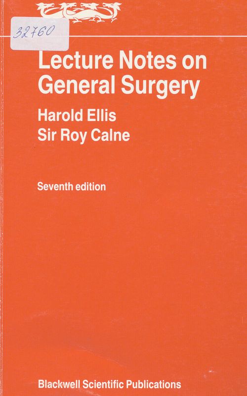 Lecture notes on general surgery