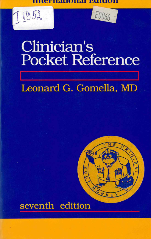 Clinician`s pocket reference
