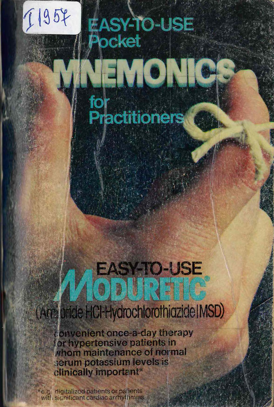 Pocket mnemonics for practitioners