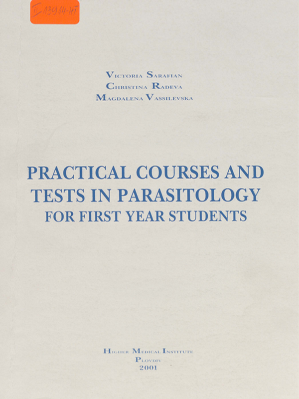 Practical courses and tests in parasitology
