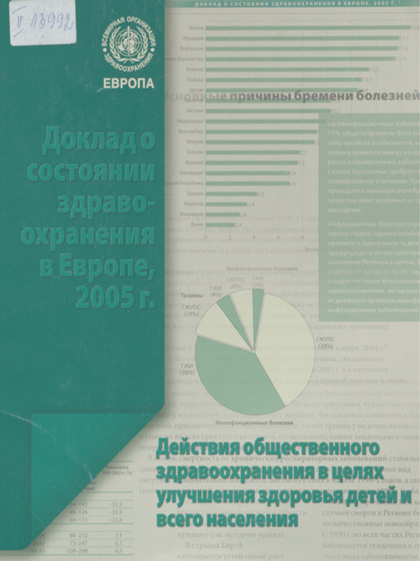 Доклад о состоянии здравоохранения в Европе, 2005 г.