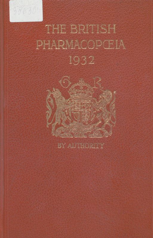 The British pharmacopoeia
