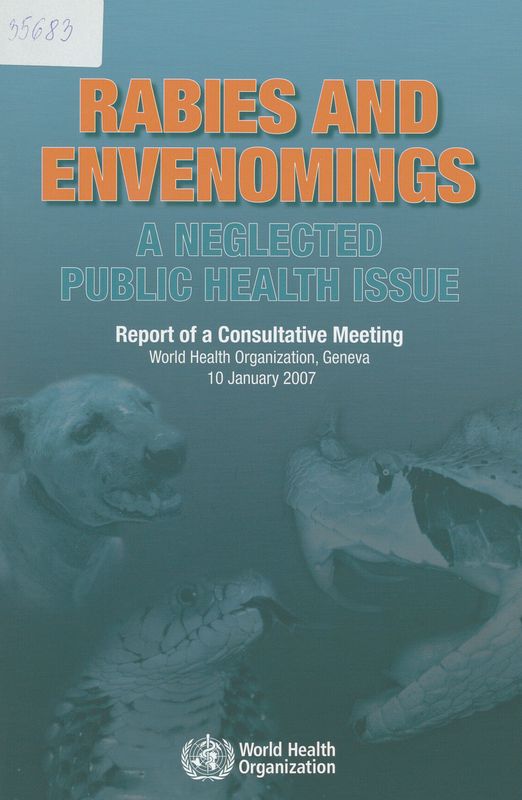 Rabies and envenomings