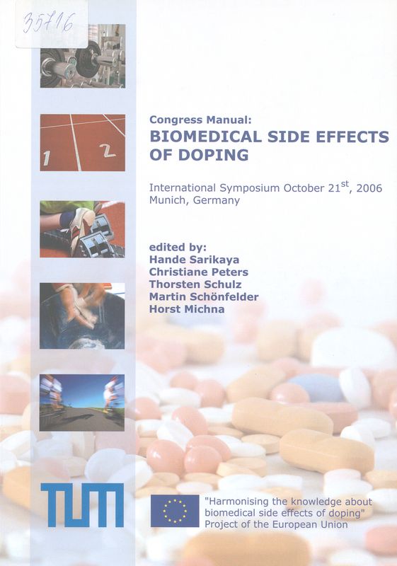 Congress manual : Biomedical side effects of doping