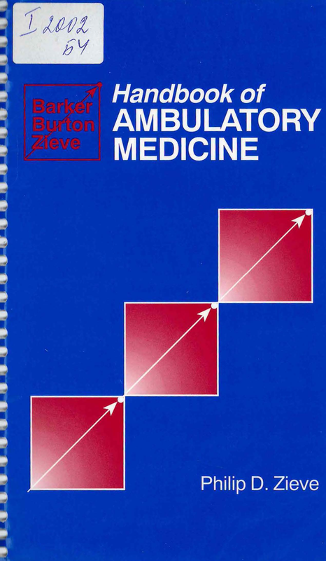 Handbook of ambulatory medicine
