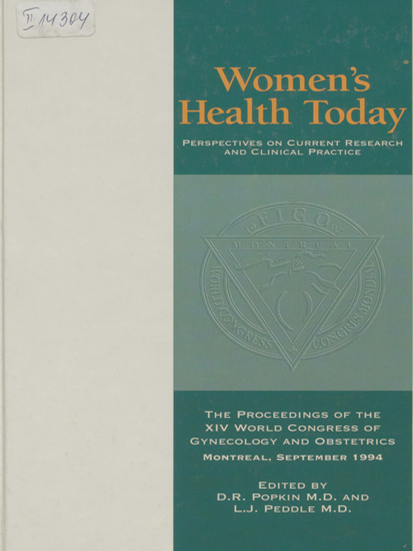 Women`s health today. Perspectives on current research and clinical practice