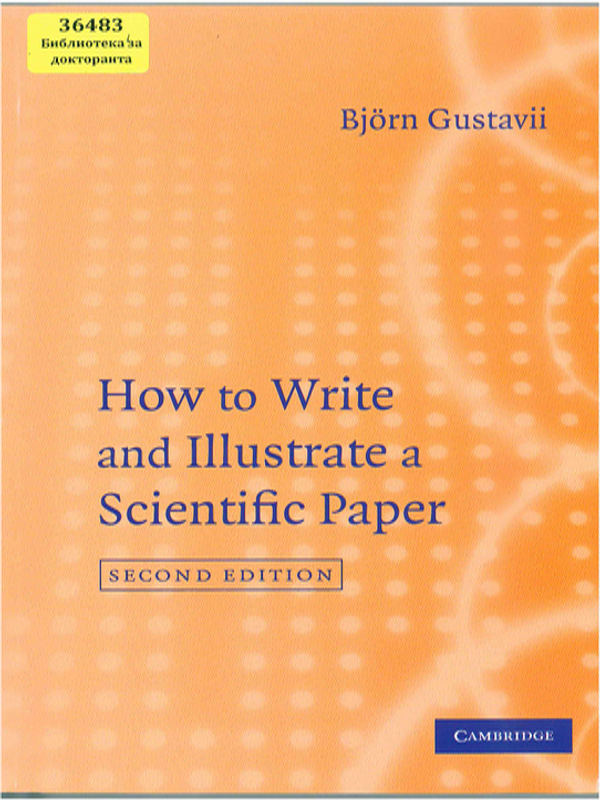 How to write and illustrate scientific papers