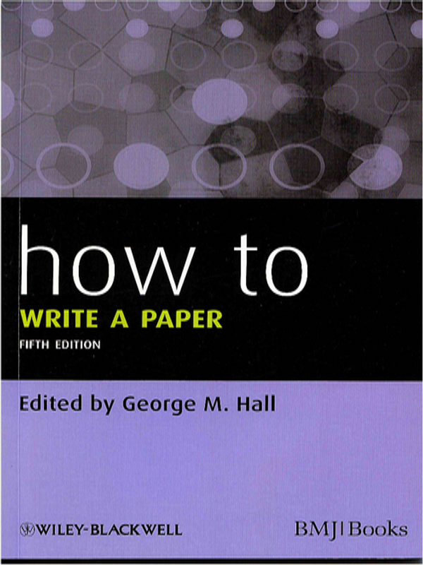 How to write a paper
