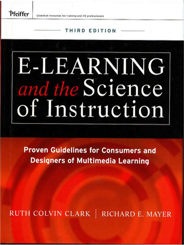 E-learning and the science of instruction
