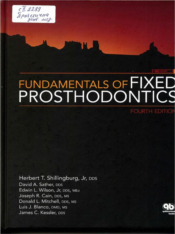Fundamentals of fixed prosthodontics