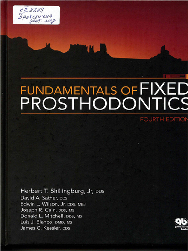 Fundamentals of fixed prosthodontics