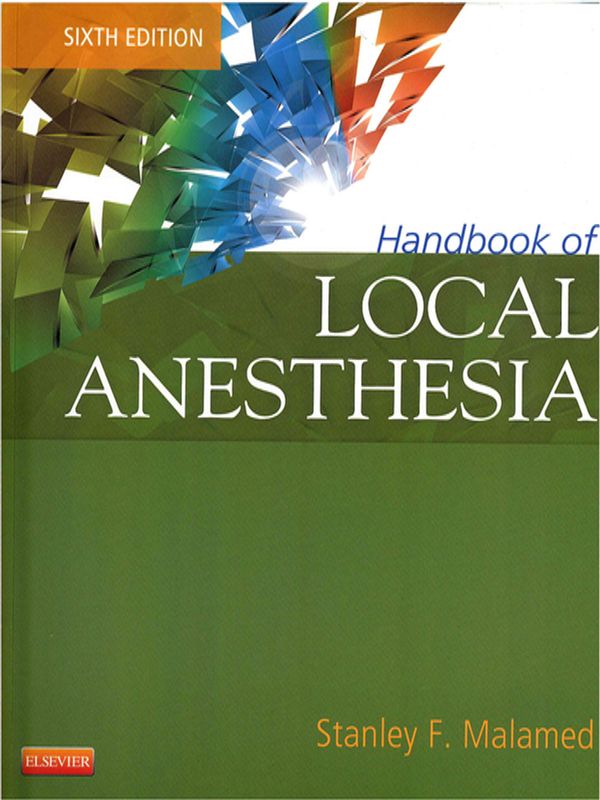 Handbook of local anesthesia