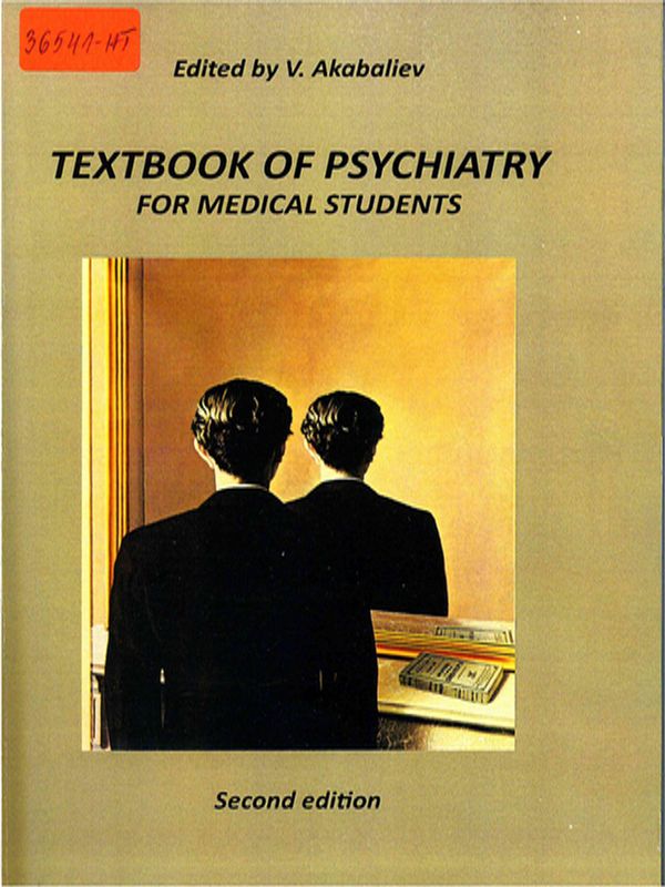 Textbook of psychiatry