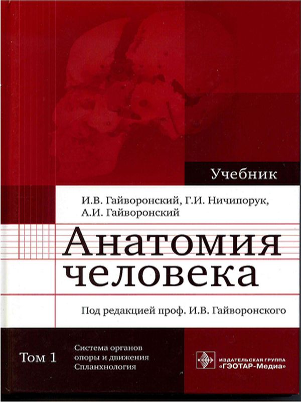 Анатомия человека : Учебник