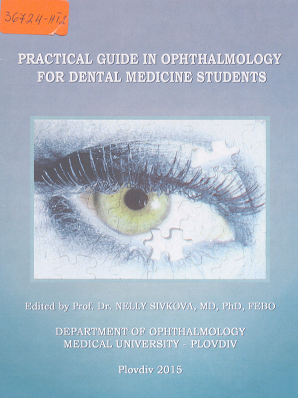 Practical guide in ophtalmology for dental medicine students