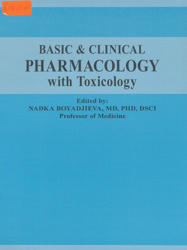 Basic and clinical pharmacology with toxicology