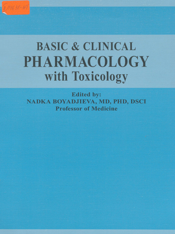 Basic and clinical pharmacology with toxicology