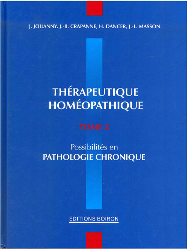 Therapeutique homeopathique