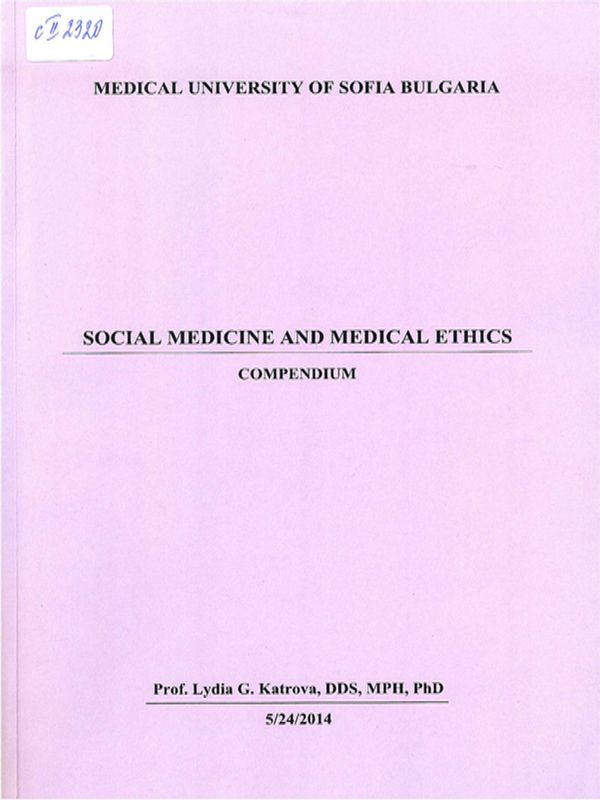 Social medicine and medical ethics