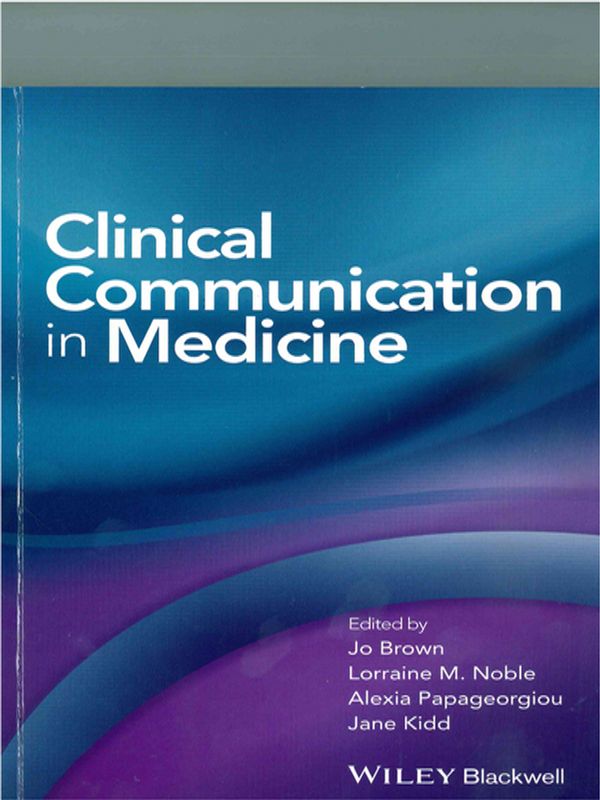 Clinical communication in medicine
