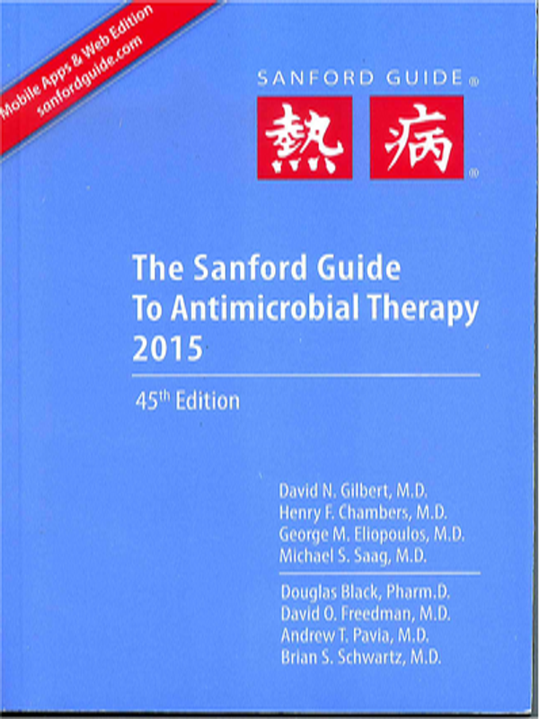 The Sanford guide to antimicrobial therapy 2015