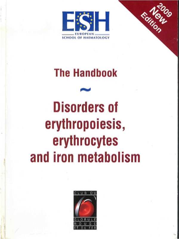 Disorders of erythropoiesis, erythrocytes and iron metabolism