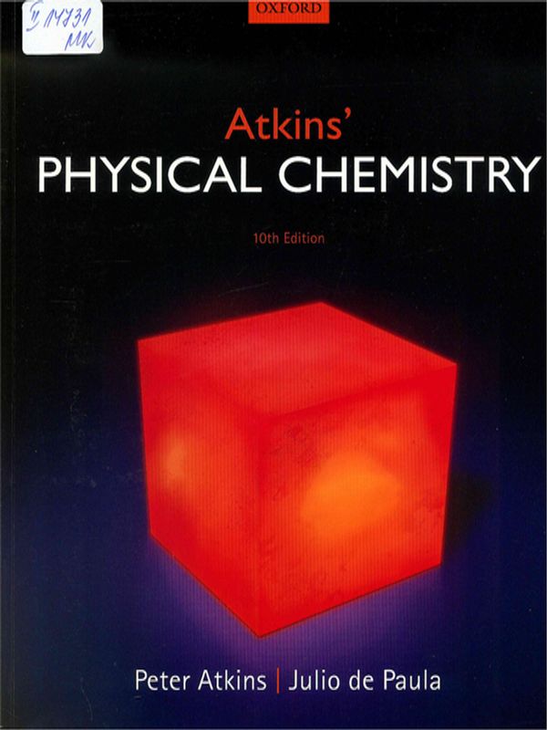 Atkins` physical chemistry