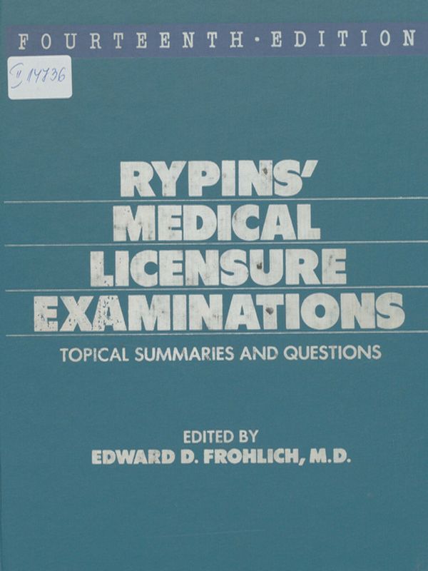 Rypin`s medical licensure examinations
