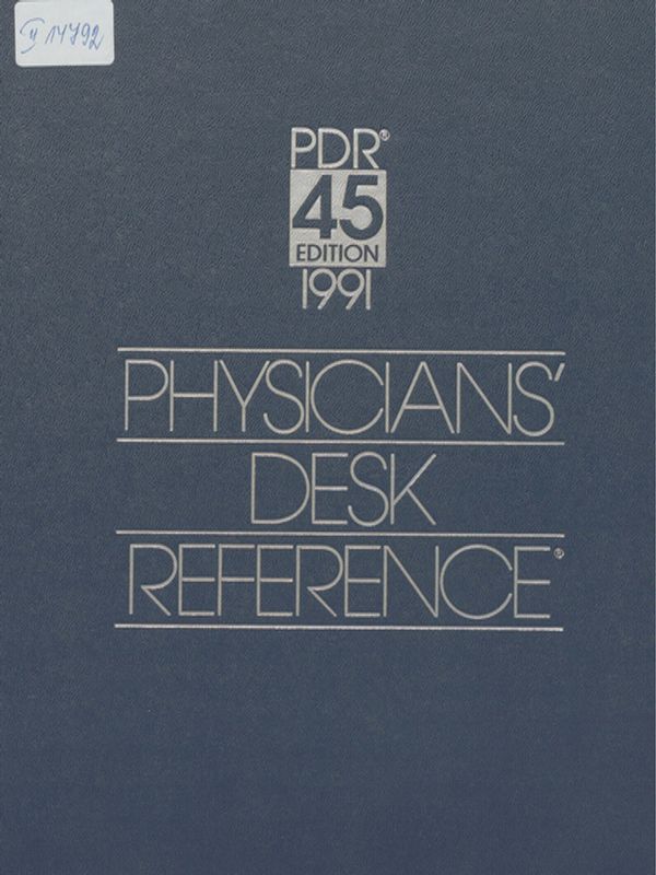 Physicians` desk reference