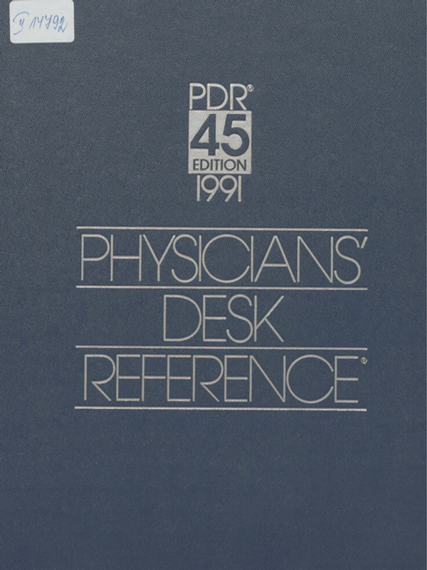 Physicians` desk reference