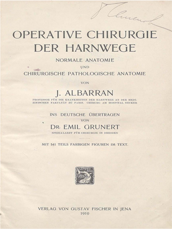 Operative Chirugie der Harnwege