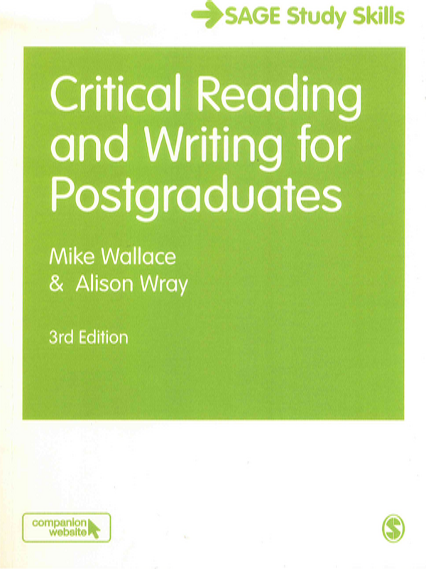 Critical reading and writing for postgraduates