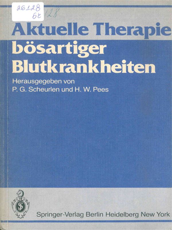 Aktuelle Therapie bosartiger Blutkrankheiten