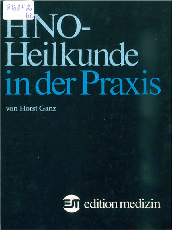 HNO-Heilkunde in der Praxis