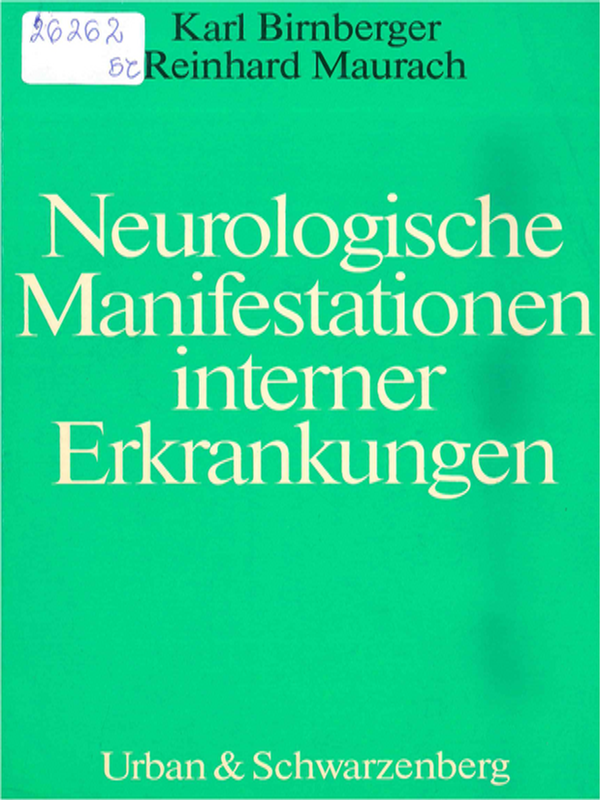Neurologische Manifestationen interner Erkrankunken
